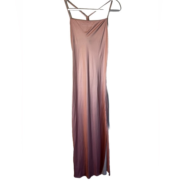 ALLSAINTS Ombre 2-In-1 Dress in Pink Nectar Slip Dress Size M - Picture 5 of 8